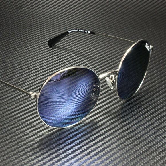 COACH Silver Blue 56mm Sunglasses